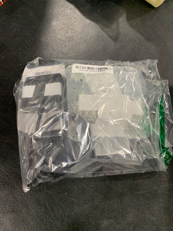 Photo 1 of Foldable Low Profile Monitor Stand - VESA 100x100 Desk Mount Adjustable Short TV Stand for Desk Easy Assembly