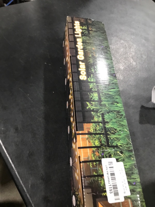 Photo 1 of NBQQ Solar Garden Lights Outdoor, 4 Pack 32LED Waterproof Solar Powered Lights for Yard Pathway Patio, Swaying Lawn Decor as Gardening Gifts for Women Holiday