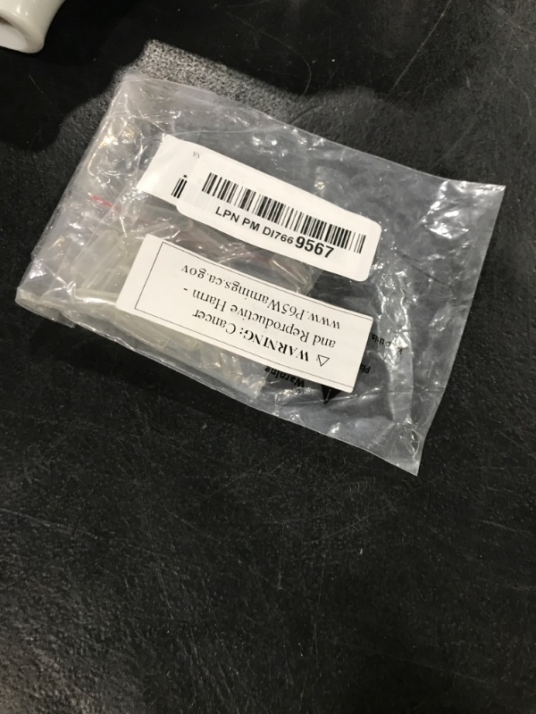 Photo 1 of uxcell 25pcs Rubber End Caps 4mm ID PVC Vinyl Round End Cap Cover Screw Thread Protectors Clear