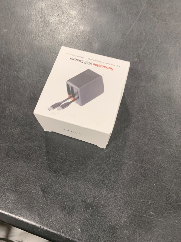 Photo 1 of iVANKY 84W Retractable Wall Charger with Dual Cables, 4-in-1 USB C Charger Block 45W Fast Charging for iPhone 16/15 Series, iPad, Galaxy, 4-Port Adapter Block for Home Office Travel