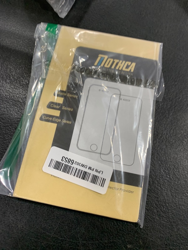 Photo 1 of Mothca Matte Glass Screen Protector for iPhone 12 Pro Max [6.7-inch] Anti-Glare & Anti-Fingerprint Tempered Glass Film, Case Friendly -Smooth as Silk