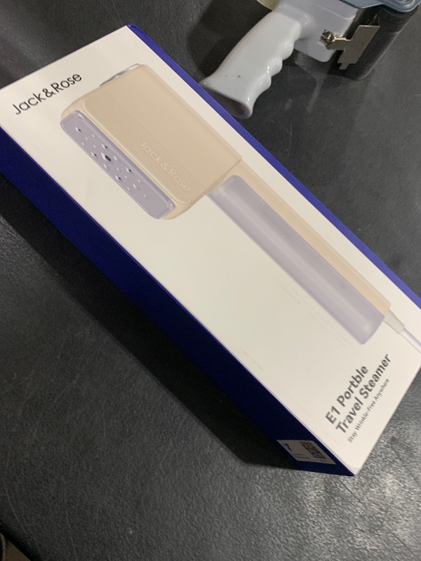Photo 1 of Jack ? Rose Dual Voltage Travel Portable Mini Steamer,110-230V,0.9Ib Light,9 * 2.6in Small Mini Travel Size,Steamer Iron 2 in 1,15s Heat-Up,Ceramic Heat Panel,For Global ? Europe Traveling