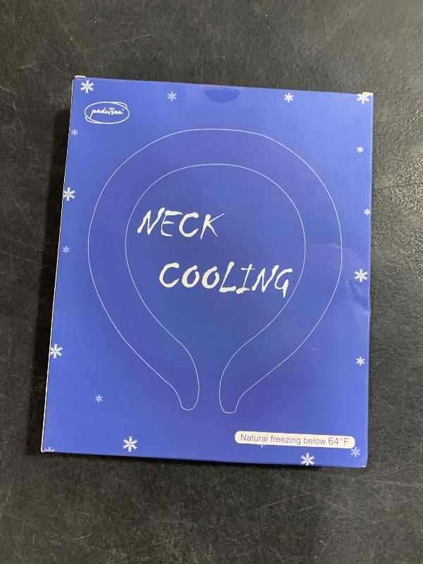 Photo 1 of Neck Cooling Tube, Reusable Ice Cooler Wearable Body Cooling Products, Neck Coolers for Hot Weather