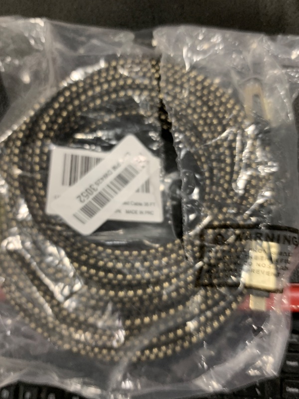 Photo 1 of USB C to Ethernet Cable 35 FT, USB 3.0 Type-C to RJ45 Cord, FTP, 1Gbps Shielded Internet LAN Network Cable, Thunderbolt 3/4 Compatible with MacBook Pro, iPhone 16/15 Series, iPad Pro, Dell XPS, More