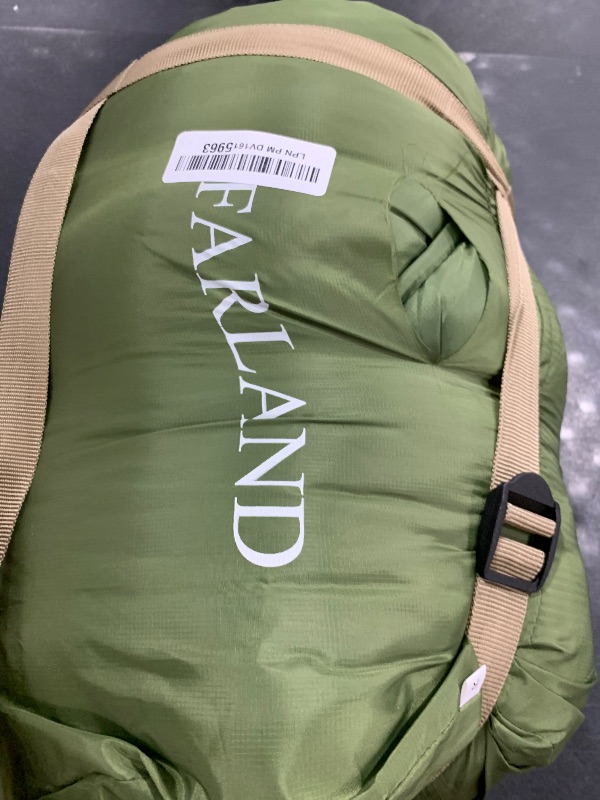 Photo 1 of FARLAND Sleeping Bags 30? for Adults Teens Kids with Compression Sack Portable and Lightweight for 3-4 Season Camping, Hiking,Waterproof, Backpacking and Outdoors