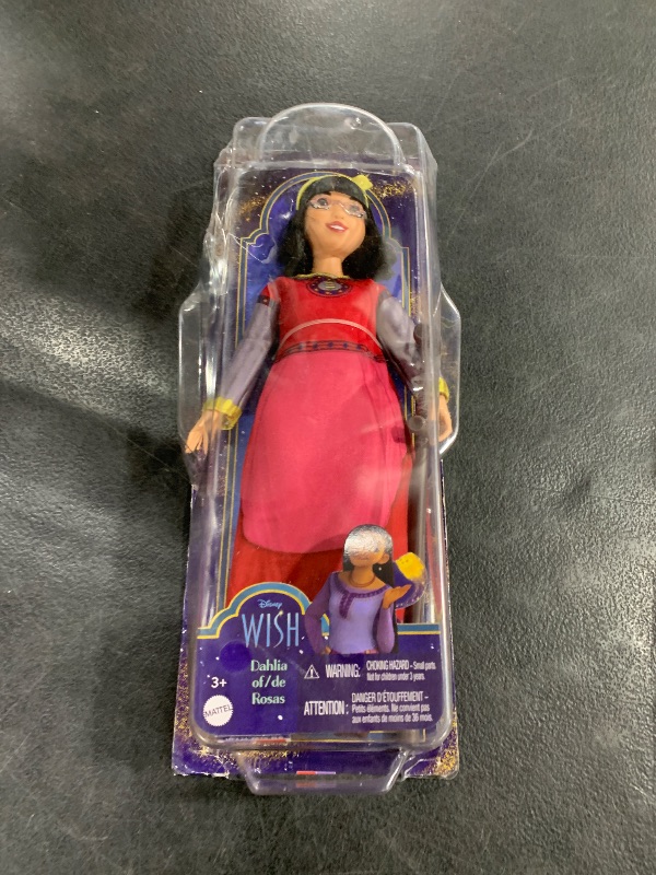 Photo 1 of Mattel Disney Wish Toys, Dahlia of Rosas Posable Fashion Doll with Removable Clothes & Accessories, Inspired by the Movie