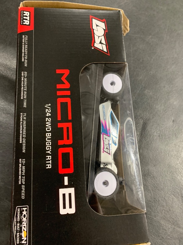 Photo 1 of Losi Micro-B 2 Wheel Drive Buggy Silver RTR LOS00007T2
