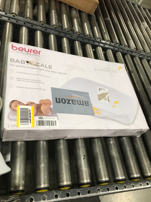 Photo 1 of Beurer BY80 Digital Baby Scale, Infant Scale for Weighing in Pounds, Ounces, or Kilograms up to 44 lbs, Newborn Baby Scale with Hold Function, Pet Scale for Cats and Dogs