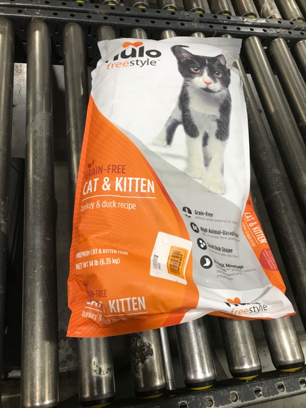 Photo 1 of Nulo Freestyle Turkey & Duck Recipe Grain-Free Dry Cat & Kitten Food, 14-lb Bag
BB:9/24/26

