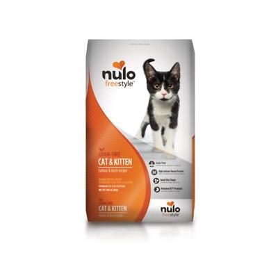 Photo 1 of Nulo Freestyle Turkey & Duck Recipe Grain-Free Dry Cat & Kitten Food, 14-lb Bag
BB:9/24/26