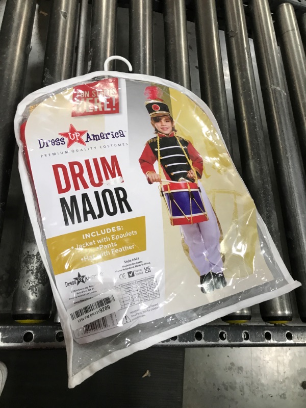 Photo 1 of Dress Up America Marching Band Costume for Boys - Drum Major Uniform for Kids
