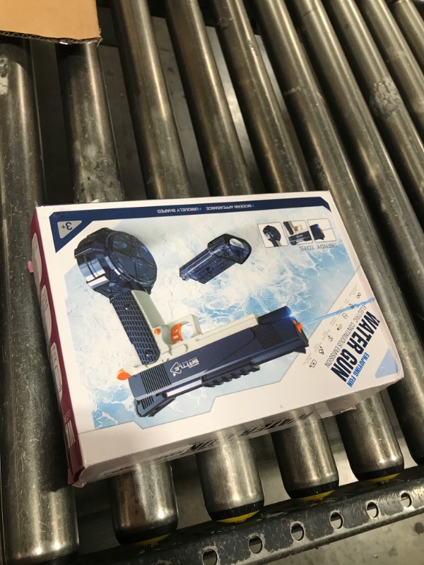 Photo 1 of Electric Water Guns for Adults - Automatic Water Gun Powerful, Water Gun with 510cc High Capacity, Electric Squirt Gun, Blue