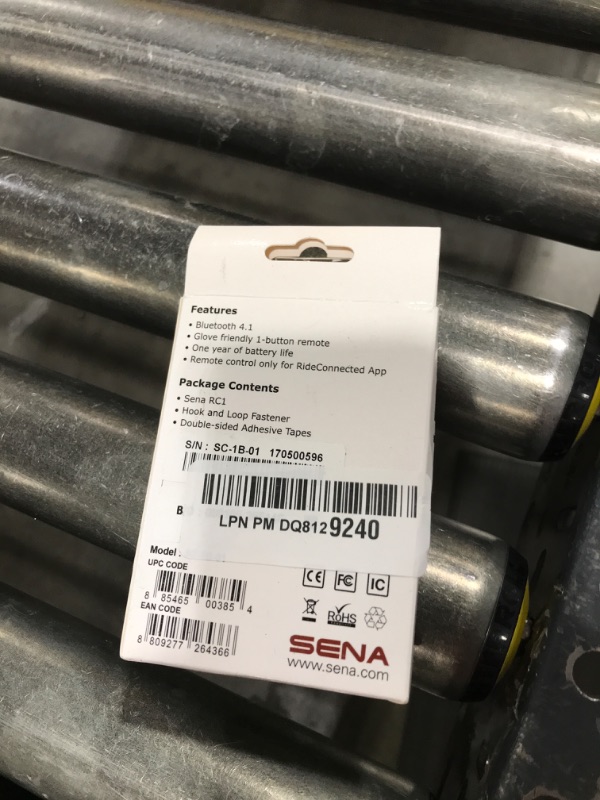 Photo 1 of Sena RC1, 1-Button Remote for Sena RideConnected App (SC-1B-01)
