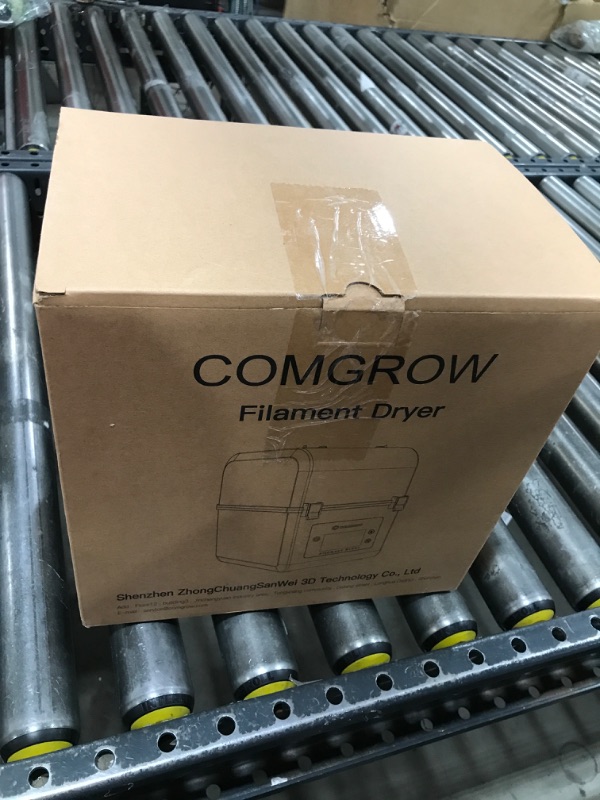 Photo 1 of Comgrow 3D Printer Filament Dryer Box, Comgrow 3D Filament Storages, Keeping Filaments Dry During 3D Printing, Compatible with 1.75mm/2.85mm PLA ABS Material, Filament Dehydrator, Spool Holder