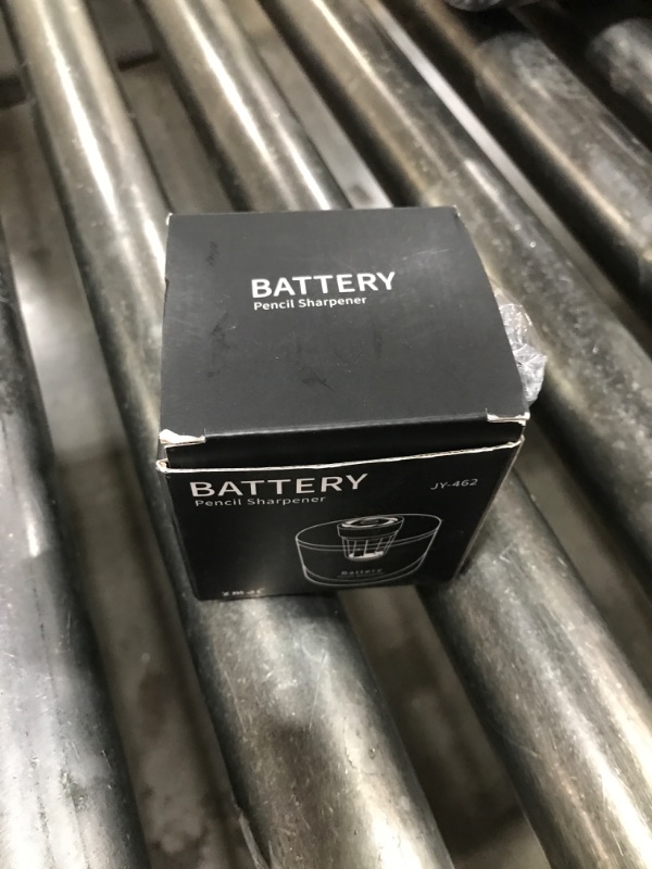 Photo 1 of ZMOL Battery Operated Electric Pencil Sharpener, Quick Sharpener Pencil Sharpener, Portable Pencil Sharpeners for Kids, for No.2/Color Pencils (6-8mm), School/Classroom/Office/Home/Black