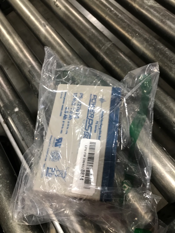 Photo 1 of Power-Sonic Rechargeable Sealed Lead Acid Battery PS-1270 12V 7.0 AH @ 20-hr. 12V 6.5 AH @ 10-hr