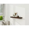 Photo 1 of Mainstays Walnut 23" Wood Floating Shelf
