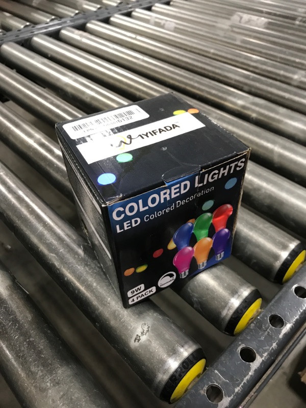 Photo 1 of ILC E12 LED Light Bulbs (40w Equivalent) 5W, Color Changing RGB, 5700K Daylight White, Small Base Candelabra Round Light Bulb, A15 Candle Base, 12 Colors 2 Modes Timing with Remote Control (4 Pack)