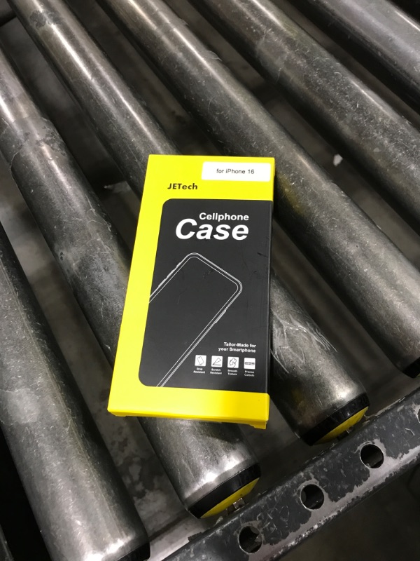 Photo 1 of JETech Case for iPhone 16 6.1-Inch, Non-Yellowing Shockproof Phone Bumper Cover, Anti-Scratch Clear Back (Clear)