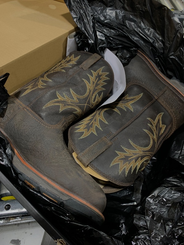 Photo 1 of Ariat WorkHog Waterproof Composite Toe Work Boots - Men's Safety Toe Western Boot