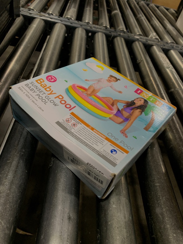 Photo 1 of Intex Sunset Glow Baby Pool (34 in x 10 in)