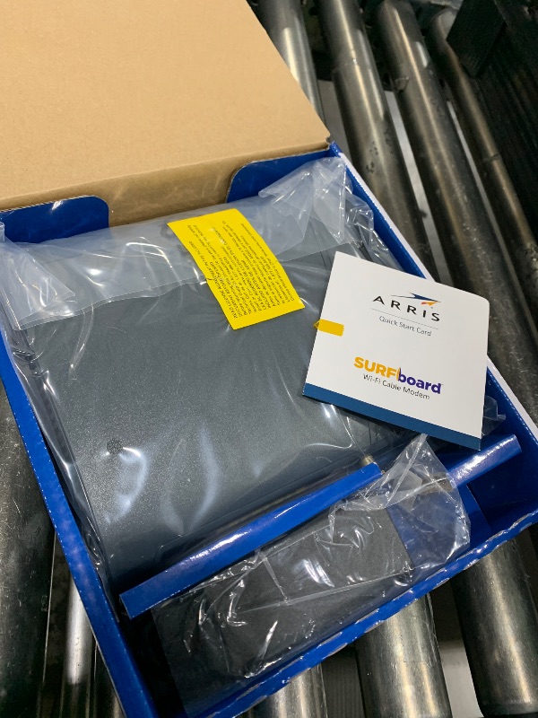 Photo 1 of ARRIS (G34) - Cable Modem Router Combo - Fast DOCSIS 3.1 Gigabit WiFi 6 (AX3000), Approved for Comcast Xfinity, Cox, Spectrum & More, 1 Gbps Max Internet Speeds