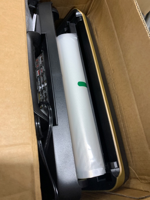Photo 1 of UioKee Vacuum Sealer Machine Kitchen Professional Food Saver, Vacuum Meat Sealing and Storage sealers, Portable Air Freezer Packaging Machine, Storage Machine with Internal Cutting Knife
