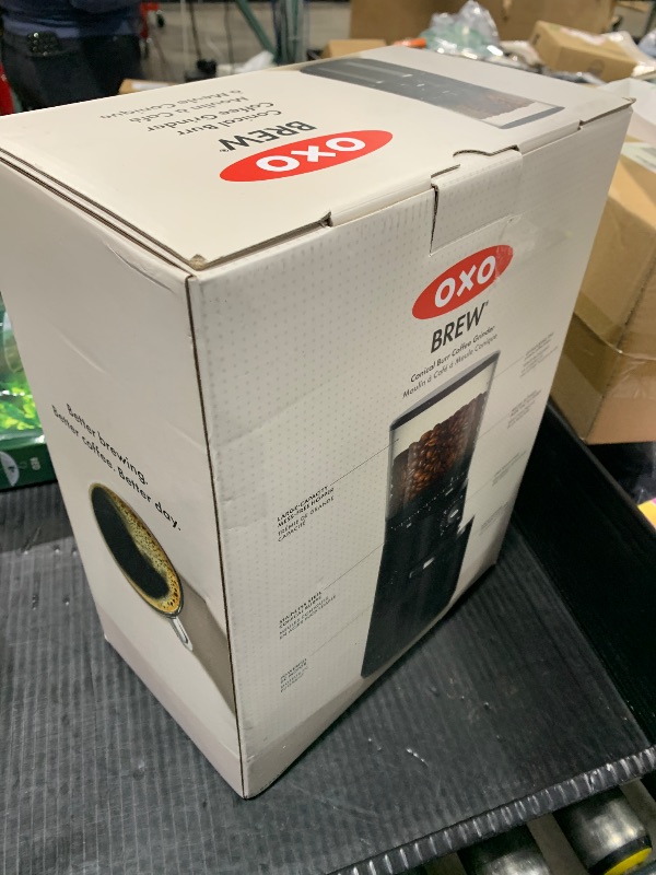 Photo 1 of OXO Brew Conical Burr Coffee Grinder - Matte Black