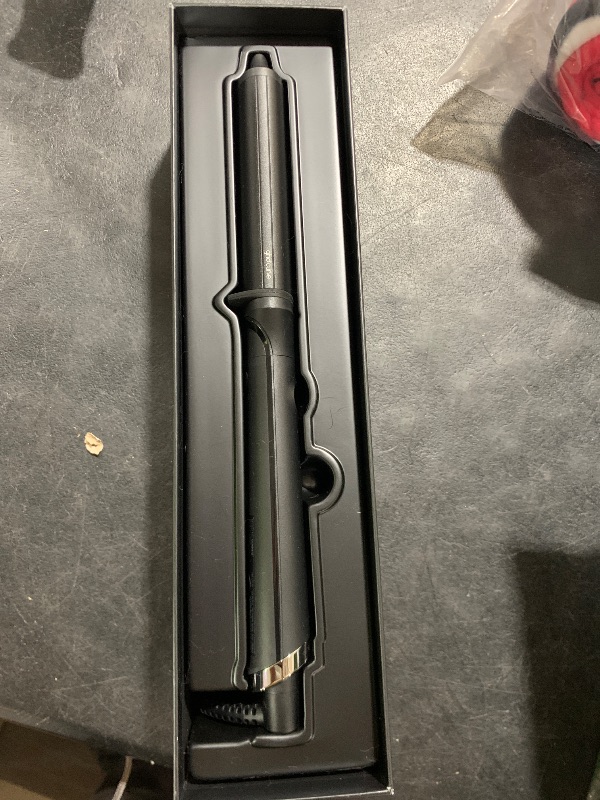 Photo 1 of ghd Classic Wave Hair Curling Wand ? 1" - 1.5" Oval Ceramic-Coated Barrel with Safer-for-Hair Styling Tool Temperature, Achieve Beach Body Hollywood Waves to Undone Texture with All Day Hold ? Black