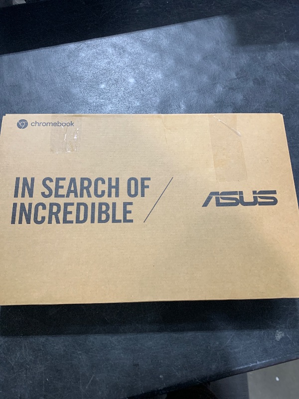 Photo 1 of ASUS Chromebook CX1, 14" FHD, Intel® Celeron N4500 Processor, 64GB Storage, 4GB RAM, ChromeOS, Transparent Silver, CX1400CKA-AS44F