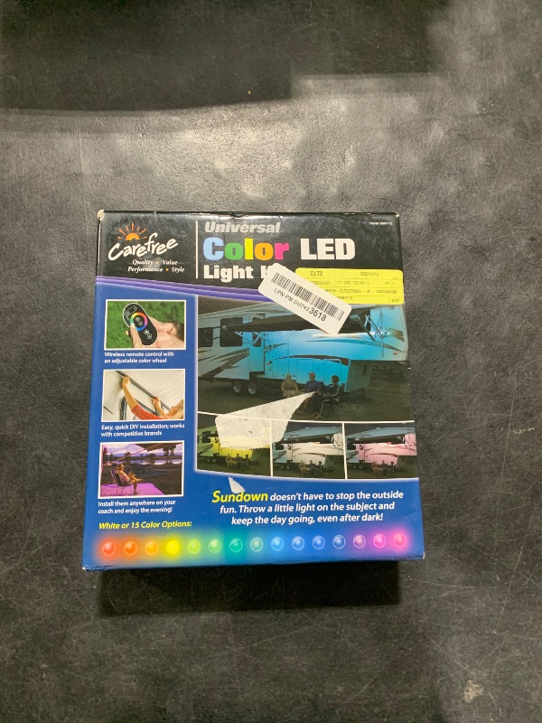 Photo 1 of Carefree SR0112 15 Colors including White Color LED universal RV Awning Light Kit, Pack