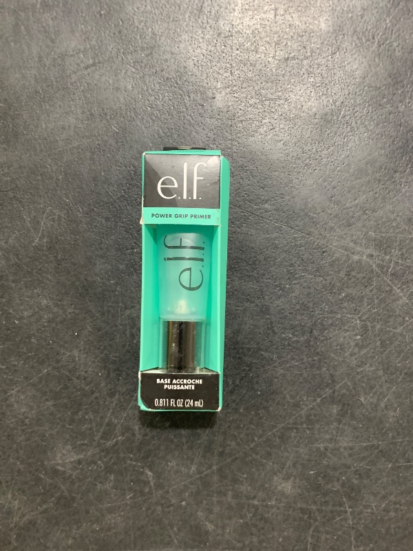 Photo 1 of e.l.f. Power Grip Primer, Gel-Based & Hydrating Face Primer For Smoothing Skin & Gripping Makeup, Moisturizes & Primes, 0.811 Fl Oz (24 ml.)