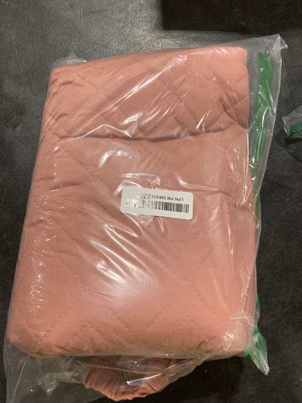 Photo 1 of Ameritex Waterproof Nonslip Recliner Cover Stay in Place, Dog Chair Cover Furniture Protector, Ideal Recliner Slipcovers for Pets and Kids (23", Pink)
