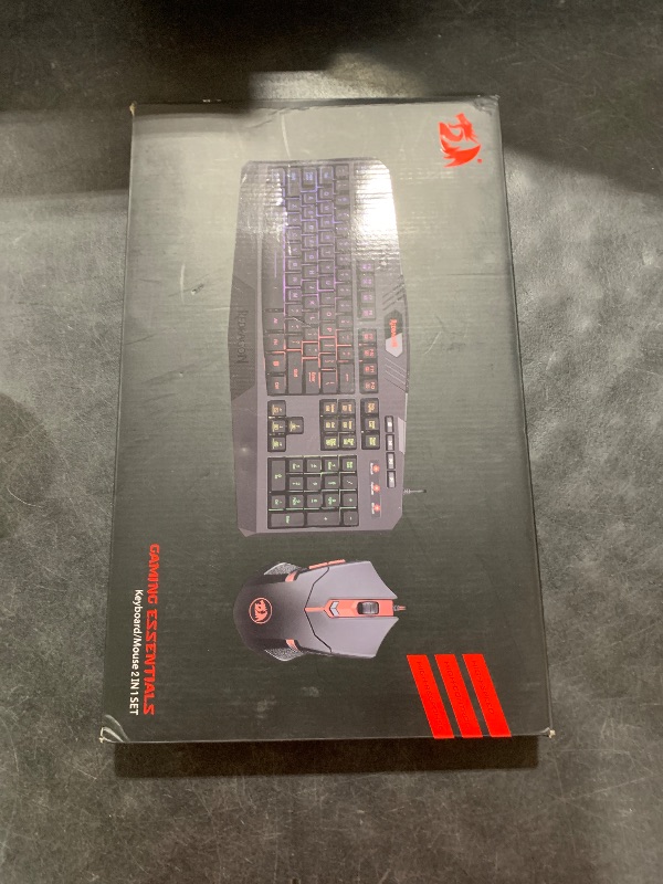 Photo 1 of Redragon S101 Gaming Keyboard, M601 Mouse, RGB Backlit Gaming Keyboard, Programmable Backlit Mouse, Value Combo Set [New Version]