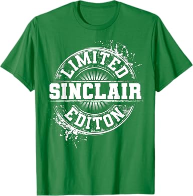 Photo 1 of SINCLAIR Funny Surname Family Tree Birthday Reunion Gift T-Shirt
