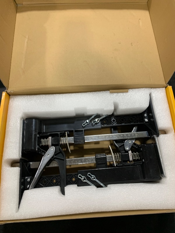 Photo 1 of YELLOW JACKET Cabinet Jacks 2 Pack for Installing Cabinets, Labor Saving Arm Jack with 360 LBS,0 to 23.4 inches, 3rd Hand Support System, Drywall Lift, Hand Lifting Jack Tool