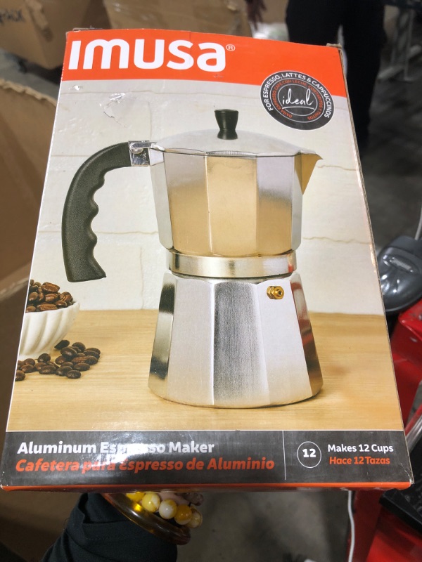 Photo 1 of IMUSA 12cup Cast Aluminum Stovetop Coffeemaker