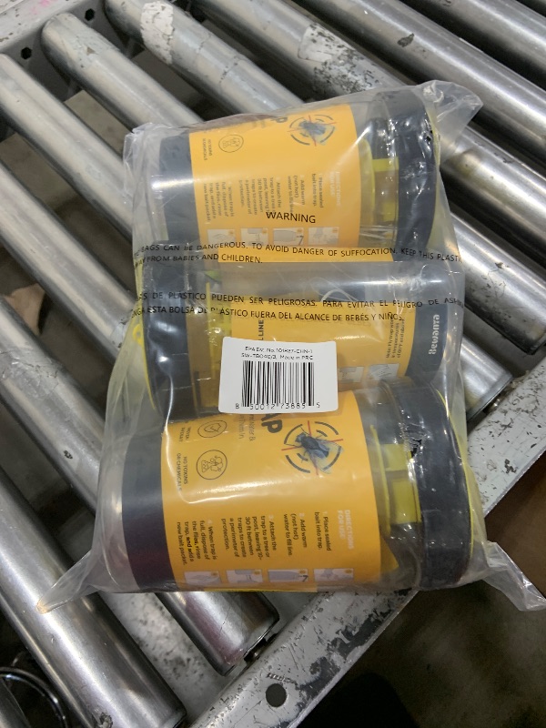 Photo 1 of Outdoor Fly Trap [Set of 3] Fly Traps Outdoor with Dissolvable Non-Toxic Bait - Fly Repellent for Outdoor Use Only - Controls Flies for Patios, Barns, Ranches Etc. Hanging Fly Traps with Tie Included