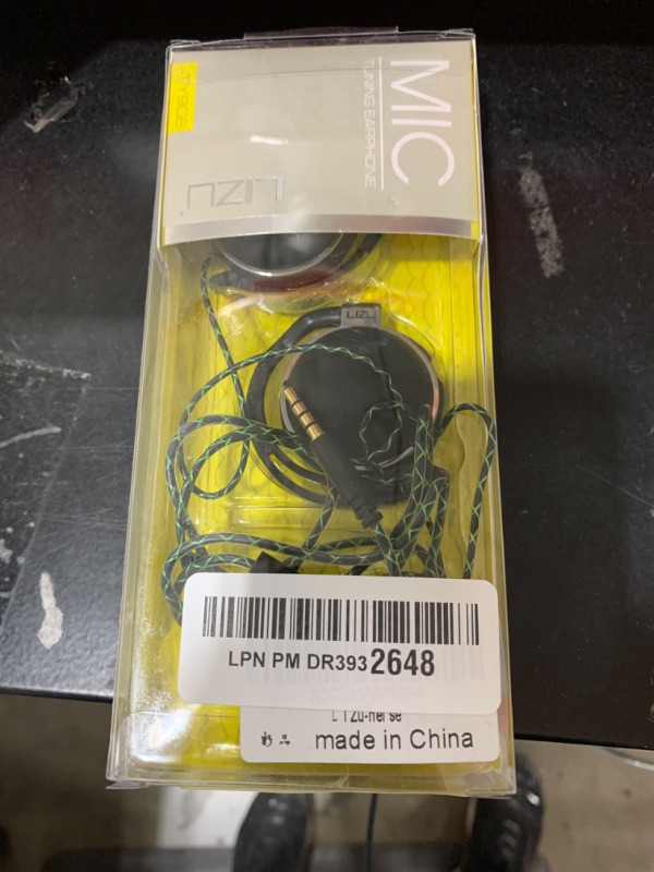 Photo 1 of leqingchun Clip Type Earphones?Portable Stereophone Headphones,with Microphone and Call Controller Stereo Earphones,Suitable for Compatible with 3.5mm iPhone, Android Mobile Phone Black