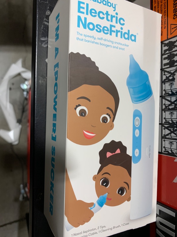Photo 1 of Frida Baby Electric NoseFrida SnotSucker - White
