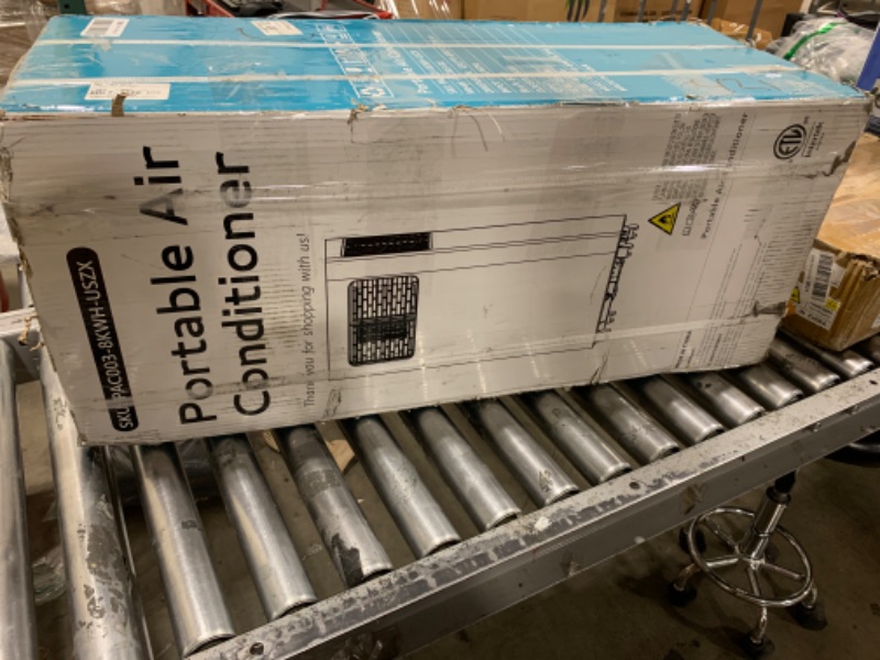 Photo 1 of EUHOMY Portable Air Conditioners 8,000 Btu, Quiet Portable Cooling AC Up to 350 Sq.Ft. with Dehumidifier, Fan, Sleep Modes, 3-1 AC Unit with Remote Control & 24H Timer for Bedroom, Room, Apartments