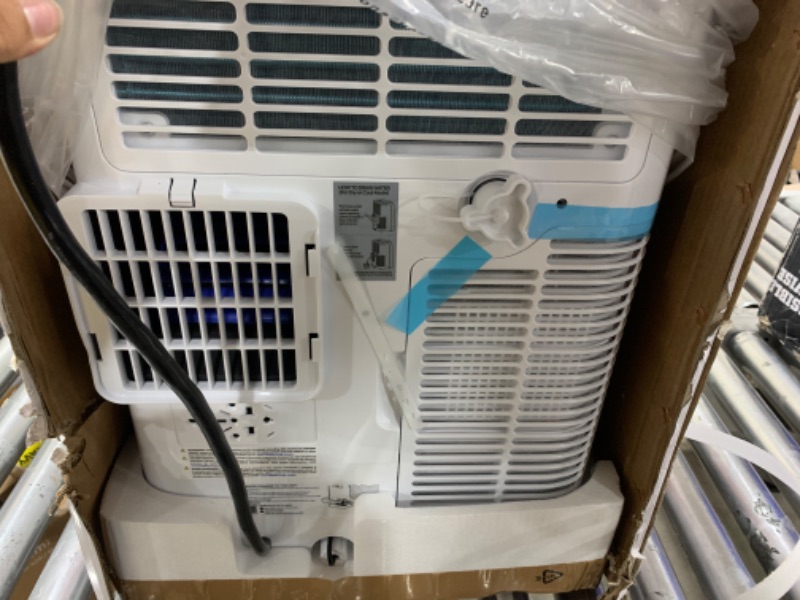 Photo 1 of 14,000 BTU Portable Air Conditioner Cools Up to 700 Sq.Ft, 3-IN-1 Energy Efficient Portable AC Unit with Remote Control & Installation Kits for Large Room, Campervan, Office, Temporary Space