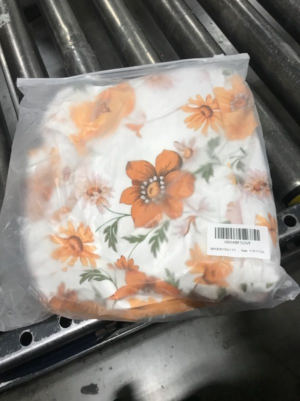 Photo 1 of Aruzig Toddler Baby Girls Floral Clothes Set Long Sleeve Ruffle Tops Pants Outfits Fall Winter Clothing (Orange Floral, 3-4T)