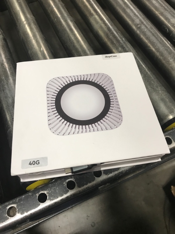 Photo 1 of 40Gbps Aluminum Hub & Stand for New M4/M4 Pro Mac Mini (2024) with 40Gbps NVMe/M.2 SSD Enclosure, 2X USB-A, USB-C Host, 3.5mm Audio – Compatible with All New Mac Mini M4/M4 Pro
