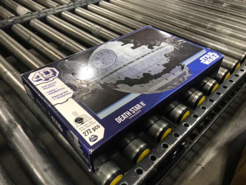 Photo 1 of 4D Build Star Wars Deluxe Death Star II Cardstock 3D Model Kit, Star Wars Gifts, Star Wars Toys, Star Wars Fans & Collectors, Adults & Teens 12+