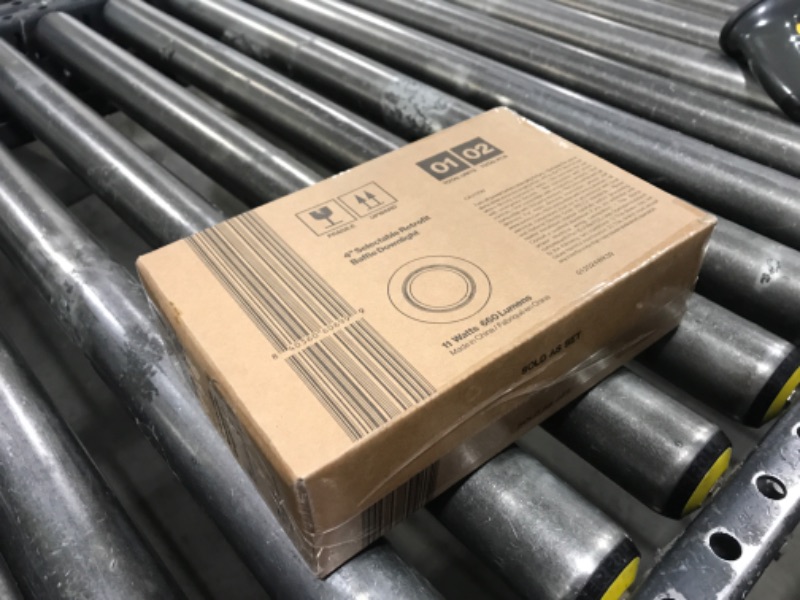 Photo 1 of Sunco 4 Inch LED Recessed Lights, Retrofit Can Lighting, 660 LM, 11W (40W Equivalent), Selectable CCT 2700K/3000K/4000K/5000K, Dimmable, Baffle Trim, Replacement Conversion Kit UL 2 Pack