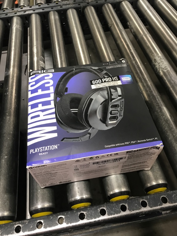 Photo 1 of RIG 600 PRO HS Dual Wireless 2.4GHz and Bluetooth Multiplatform Gaming Headset for PlayStation PS4, PS5, Nintendo Switch, PC, USB, Steam Deck, Android and iPhone (NOT Compatible with Xbox)