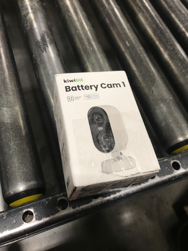 Photo 1 of Kiwibit Battery Security Camera 2K, Wireless Outdoor/Indoor, Built-in Magnet Base, Color Night Vision, 2-Way Audio, Spotlight, Weather-Resistant, AI Detection, Cloud & SD Card Storage