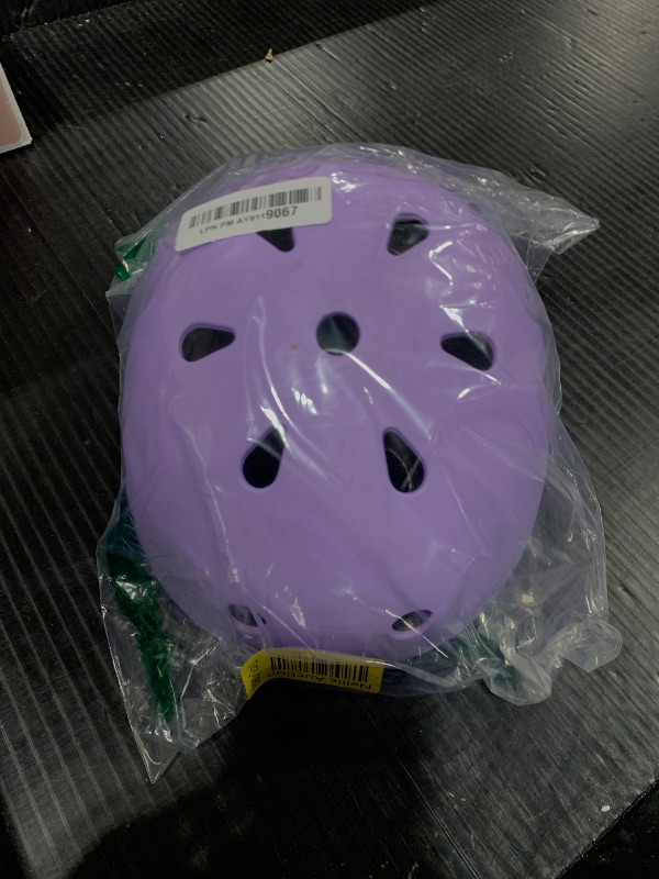 Photo 1 of Glerc Warrior Kids Bike Helmet, Adjustable Toddler Helmet for Age 3 4 5 6 7 8 9 Years Boys Girls, Sport Helmet for Skateboard Scooter Skating Skiing Climbing & Lightweight, S Size Purple
