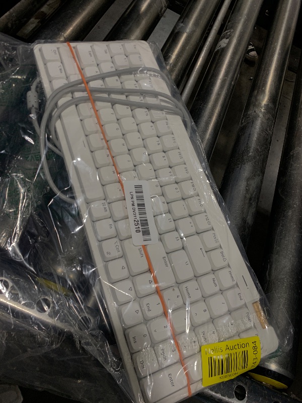 Photo 1 of Flow Lite 100 Keys Low Profile Mechanical Keyboard, Swappable Rechargeable Wireless Keyboard with 2.4G Receiver, Bluetooth and Wired Connection for Windows, Mac/Spector Linear Switches (Off-White)